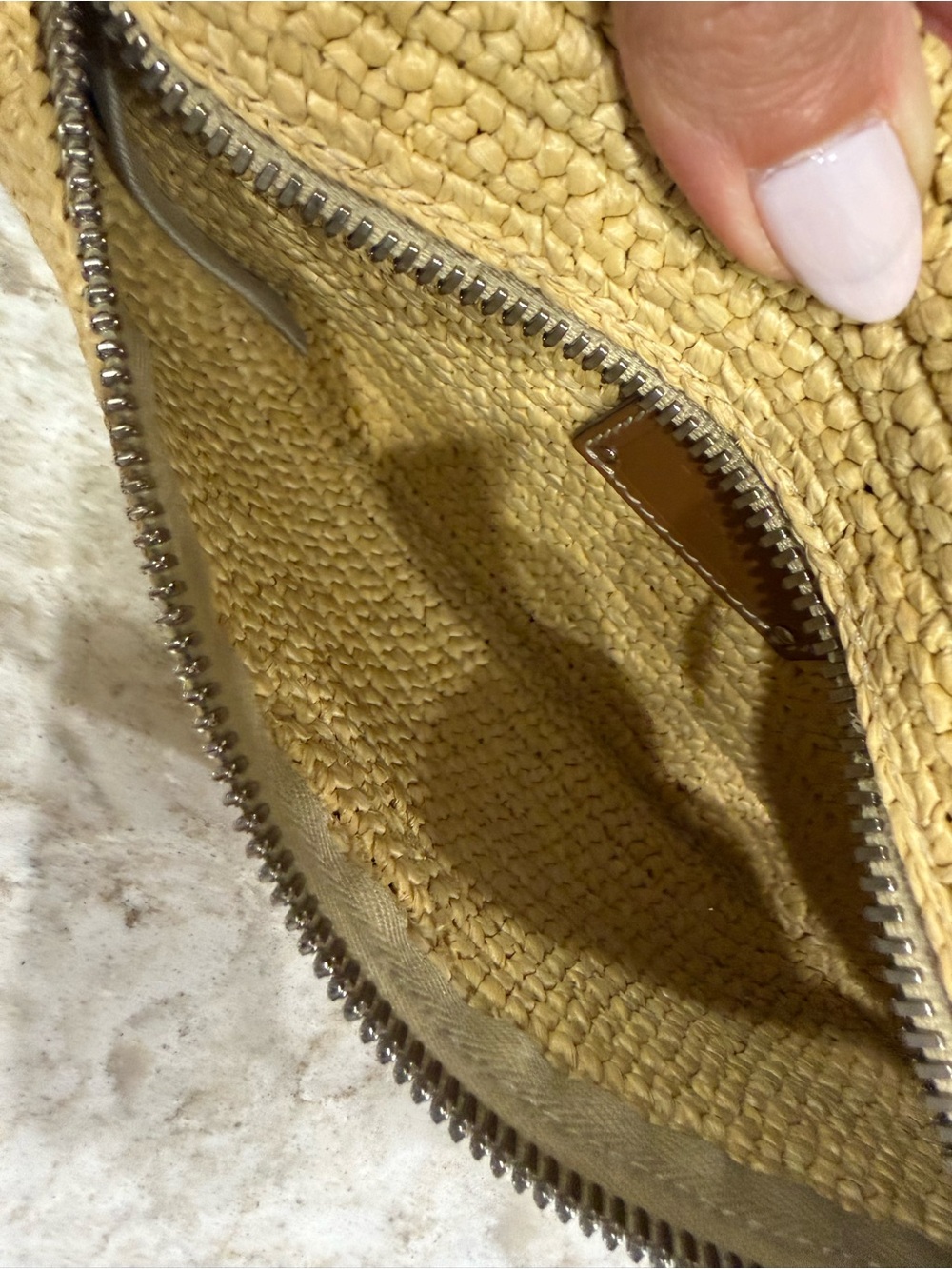Prada Raffia Woven Belt Bag / Fanny Pack – Natural Tan - Picture 6 of 6